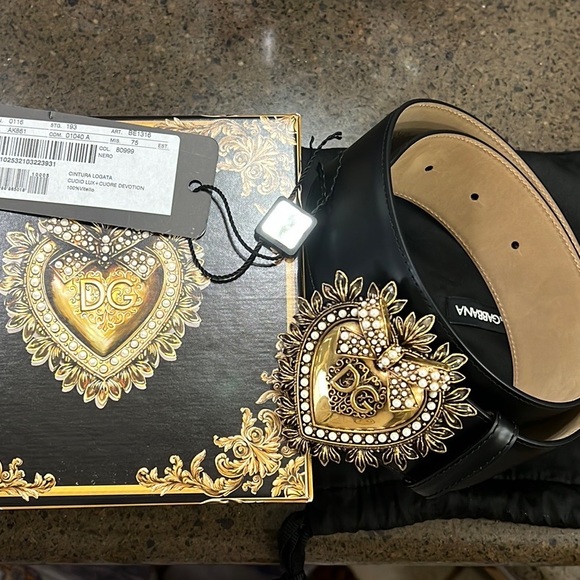 Devotion belt in Lux leather - Picture 2 of 5